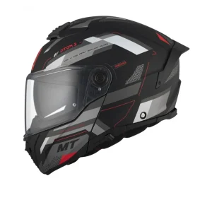 MT Atom 2 Sv Bast D5 mate on Carretera Casco uitbreidbaar motocicleta Mate