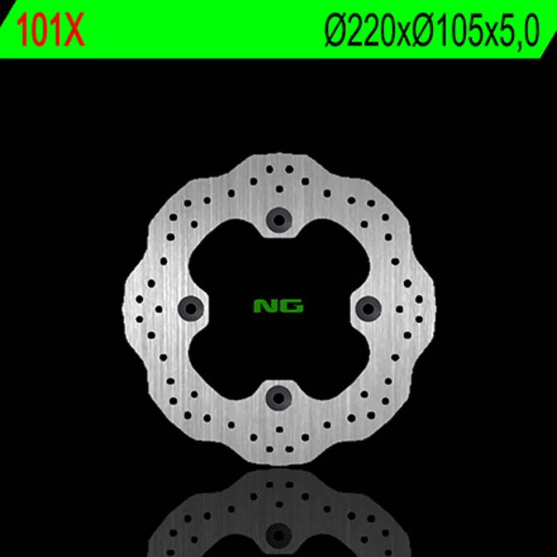 Disco de freno NG BRAKES ondulado 101X Ø220 x Ø105 x 5