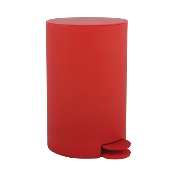 Heavy Duty 3L pedal bin model Osaki polypropylene - Effen Red