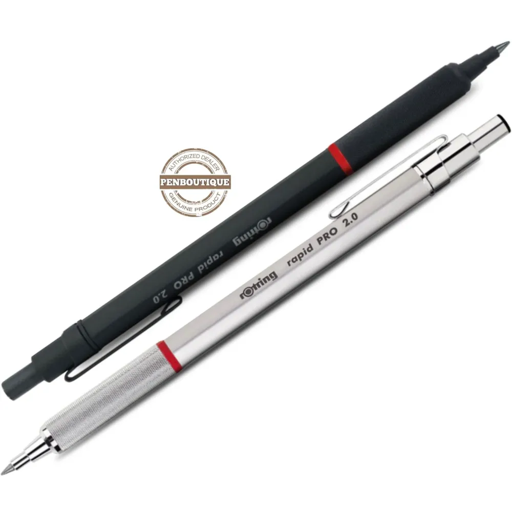 Kofferbakorganizer Rotring Snelle Pro 2.0mm Mechanical Pencil Chrome