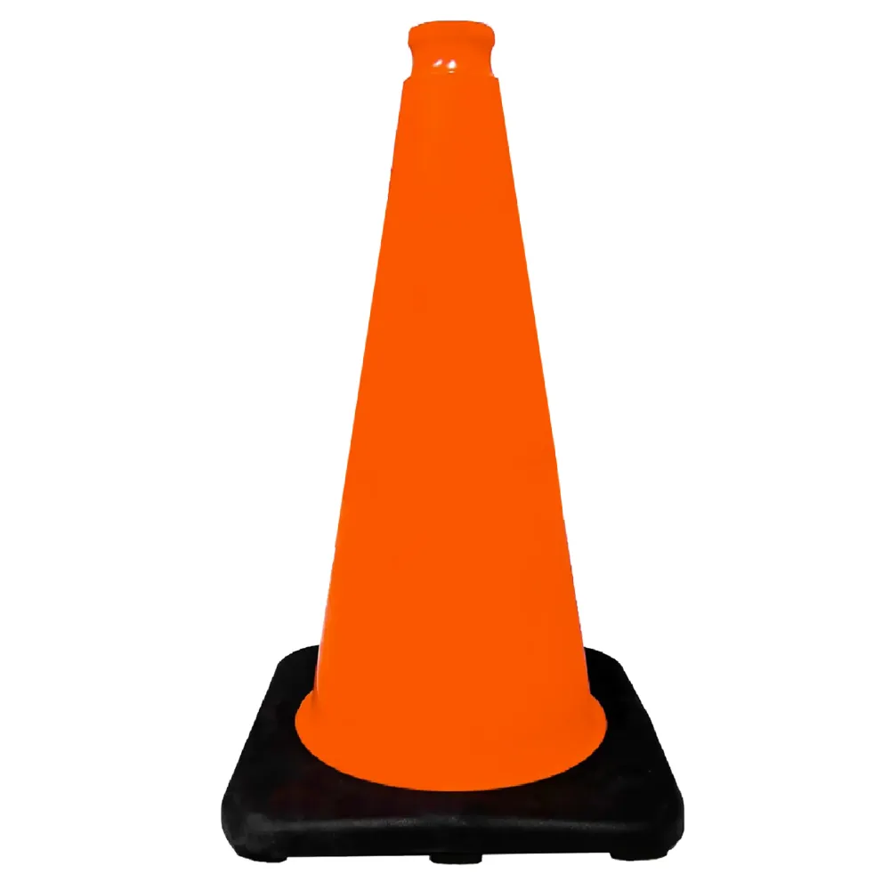 Lakeside Plastics 1850-00 18" Amber Safety Cone