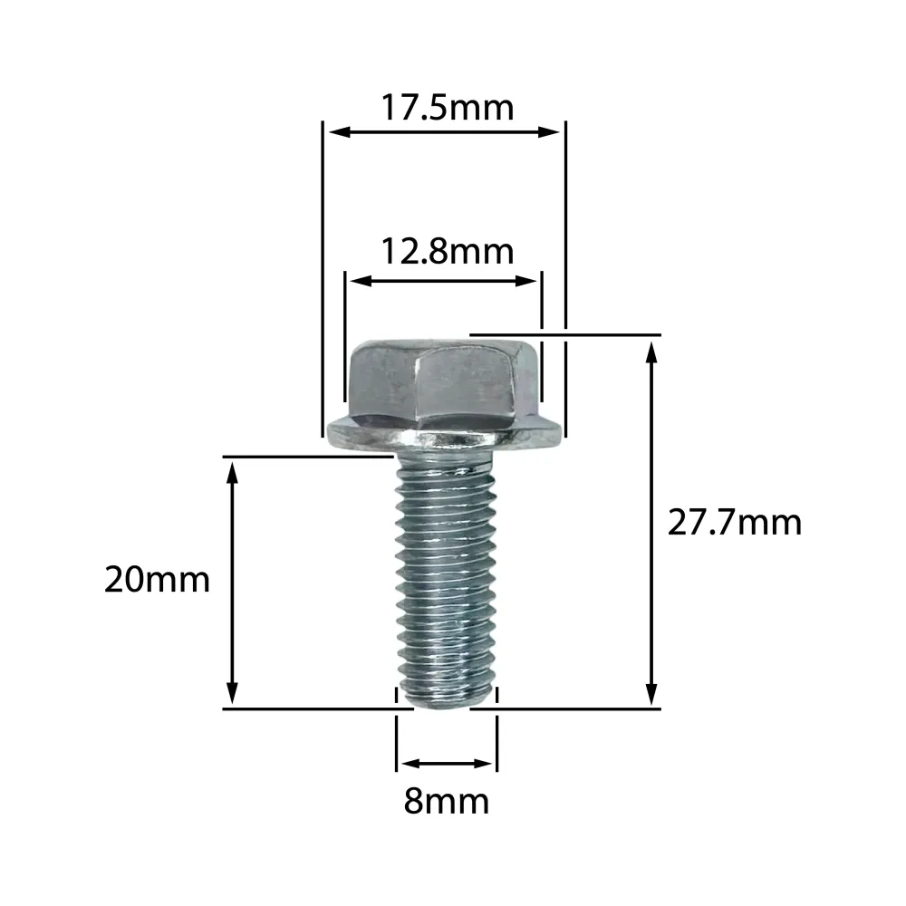 Metric - Differential Cover Bolt Kit M8-1.25x20mm Chevrolet, GMC - 10 or 14-Bolt (14pk)