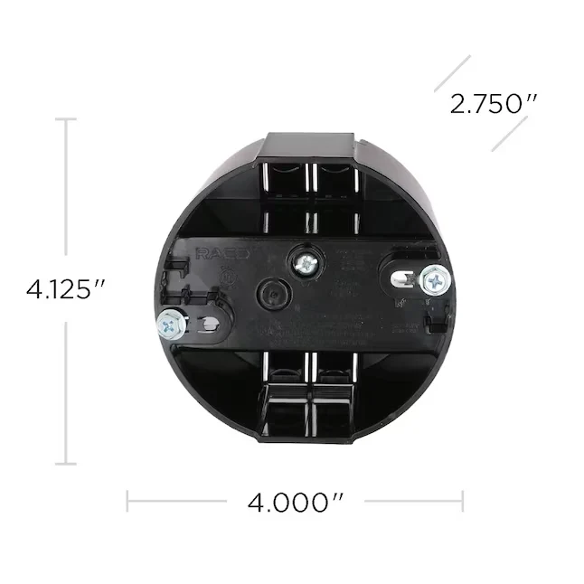 RACO 1-Gang Plastic Vers Work Saddle Boxes Electrical Box