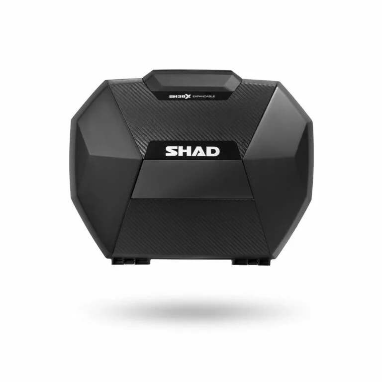 SHAD SH38X MALETAS LATERALES EXPANDIBLES CARBONO duurzaam polyester materiaal