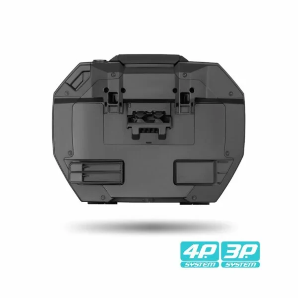SHAD SH38X MALETAS LATERALES EXPANDIBLES CARBONO duurzaam polyester materiaal
