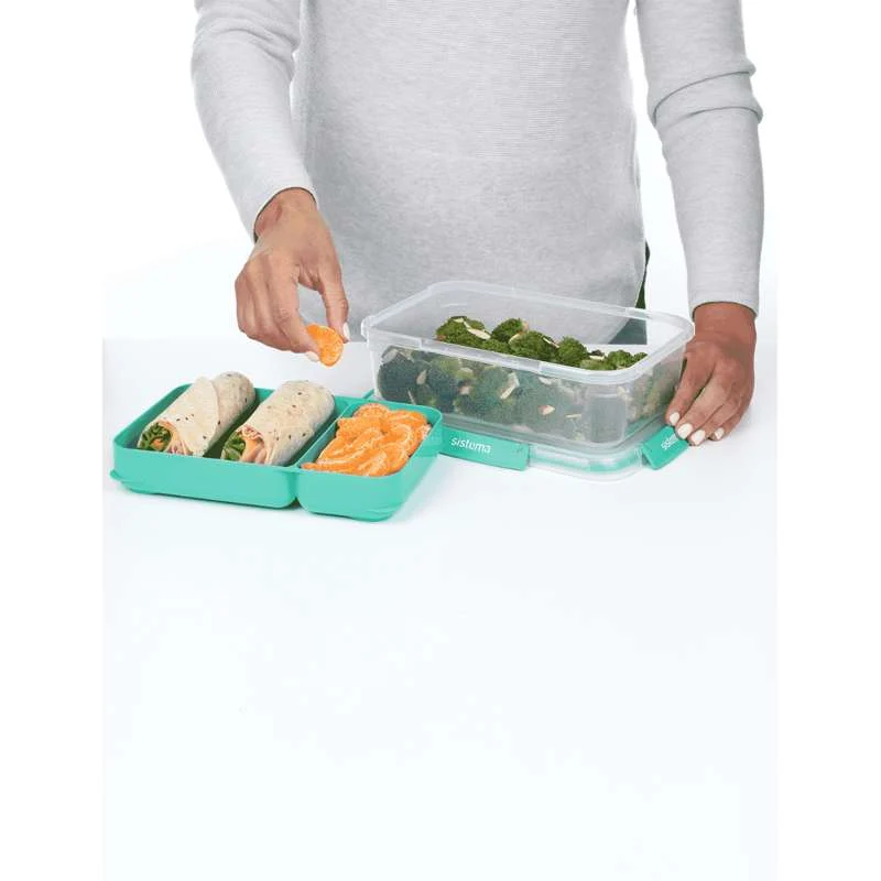 Sistema Rectangle Stax To Go - 2.2L - Minty Zeegroen