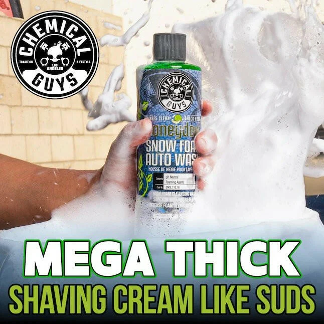 Chemical Guys Honeydew Snow Foam 16-fl oz Car Exterior Wash Easy Apply Formule