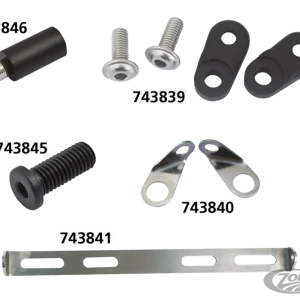 Atto universal C mounting plates ebbenhout Harley-Davidson
