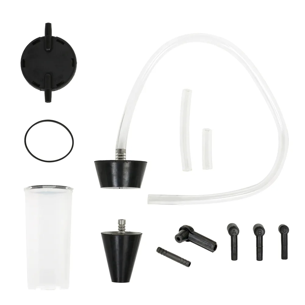 ARES 18068 - Power Steering and Brake Bleed Adapter Kit Complete Remservice Set