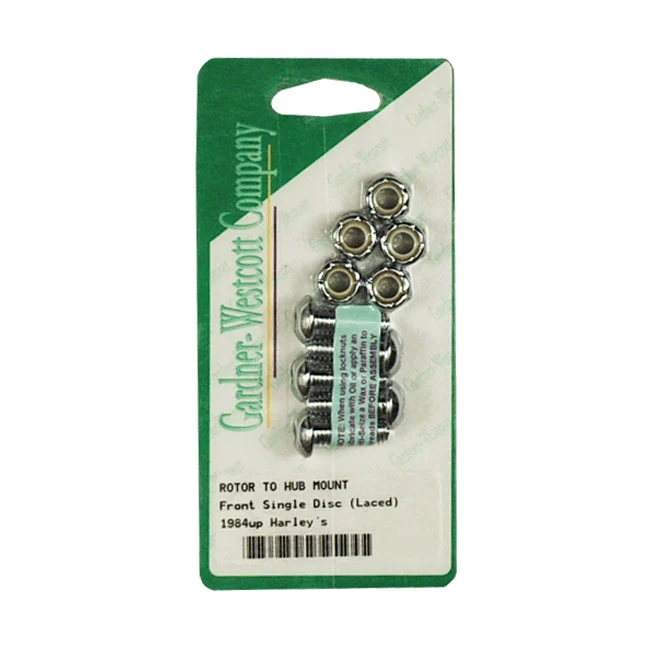 Brake Rotor Bolt Kit, Chroom Button Harley-Davidson