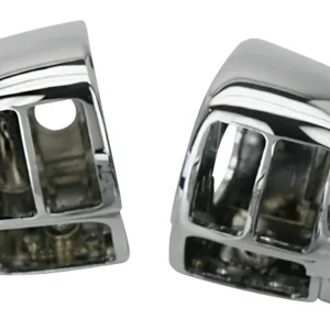 Complete remset Kit De Carcasa Del Interruptor Cromada Para Harley Davidson
