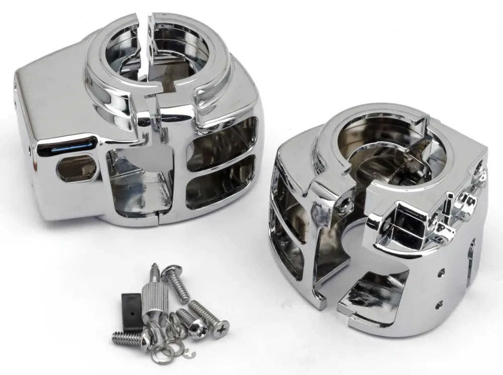 Kit De Carcasa Del Interruptor Cromado Para Harley Davidson voor dagelijks gebruik