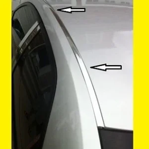 1993-1996 Mazda 626 Verchroomd Roof Top Trim Molding Kit met Garantie