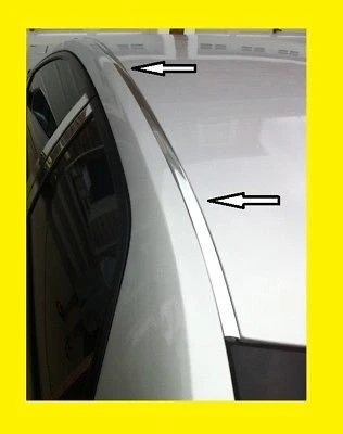 1993-1996 Mazda 626 Verchroomd Roof Top Trim Molding Kit met Garantie