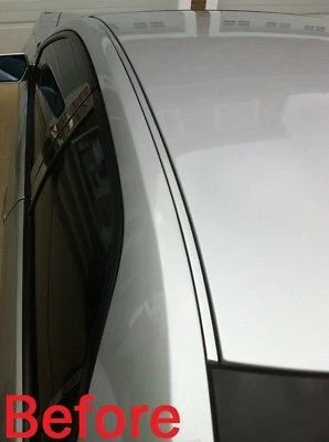 2000-2006 Lincoln LS Verchroomd Roof Top Trim Molding Kit voor alle weersomstandigheden