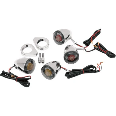 CUSTOM DEUCE-STYLE LED TURN SIGNAL KIT HARLEY-DAVIDSON