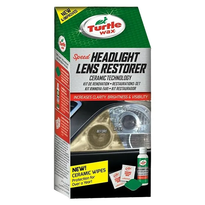 Turtle Wax Onderhoudsreiniger autolampen Speed Headlight Kit - 300 ml