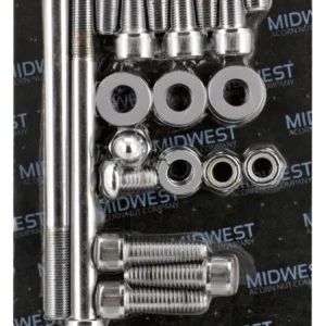 Motor met tandheugel Crankcase to frame kit Allen / Flat Harley-Davidson