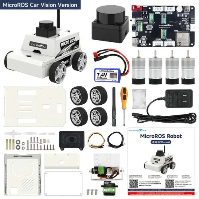 NOx sensor Yahboom ESP32 MicroROS Robot Car Virtual Machine (MAC Not Support)