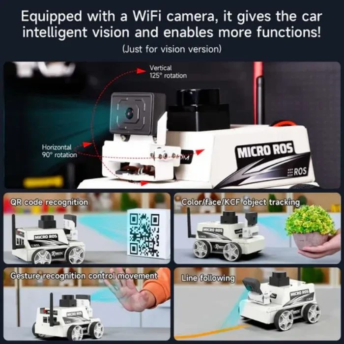 NOx sensor Yahboom ESP32 MicroROS Robot Car Virtual Machine (MAC Not Support)