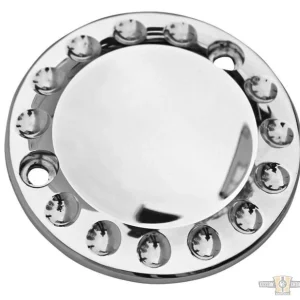 Drilled Point Cover Aluminium Afgewerkt Harley-Davidson | 26 inch | Frameloos