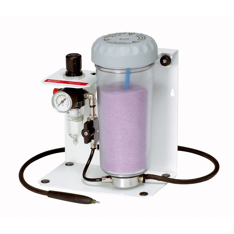 Basic Mobil silo external sandblasting contains - control at foot 70–250 µm