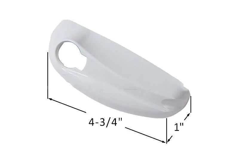 Roto White Plastic Operator Cover - Right Hand