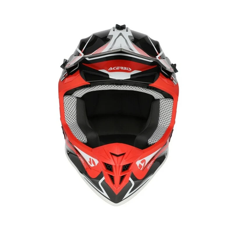 ACERBIS CASCO LINEAR 2206 GRIS ROJO voor eenvoudige installatie