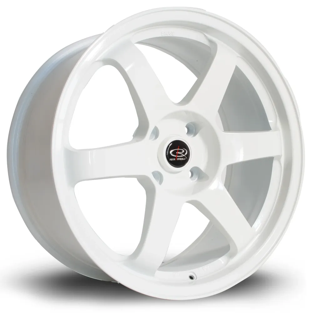 Rota Grid 18x8.5" 5x114.3 ET44, Sneeuwwit