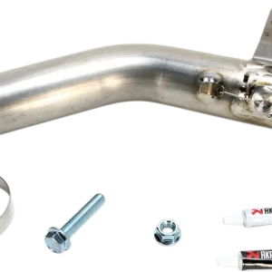 AKRAPOVIC SLIP-ON SERIES MUFFLERS LINK PIPE KIT TI ZX10R glanzend zwart