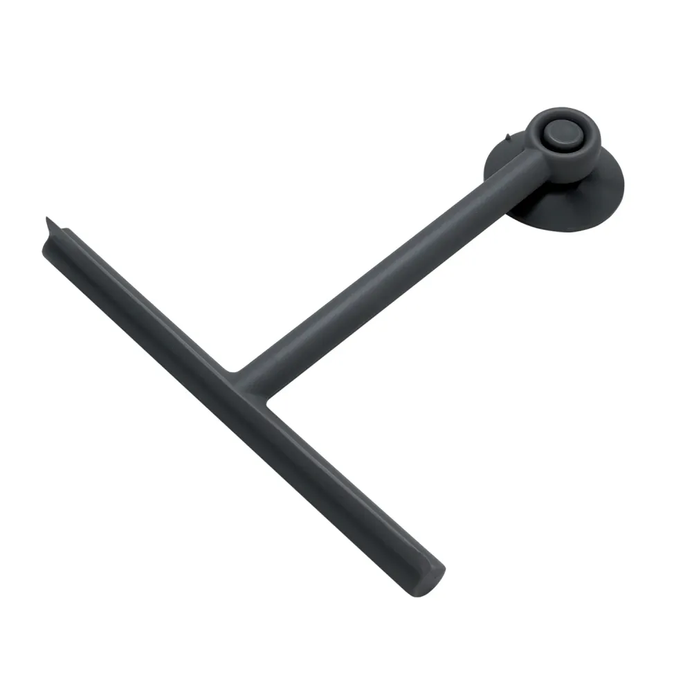 Gummy windshield wiper thermoplastic resin Gedy - Doffe Black met universele bevestiging