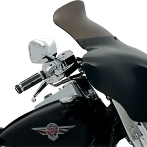 Premium Carbon Fiber Memphis Shades MEP8561 9" Batwing Fairing Spoiler Smoked