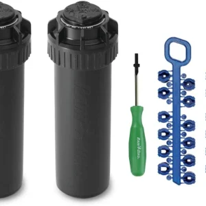 Rain Bird - 5004PC Part-Circle 4" Pop-up Rotor w/ Nozzle Tree and Rotortool (2 Pack)