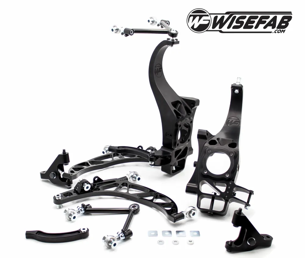 Wisefab Front Track Kit Nissan GT-R met 3M kleefband