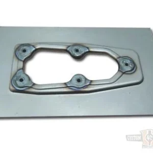 Weld- EFI plate Harley-Davidson voor gebogen ruiten