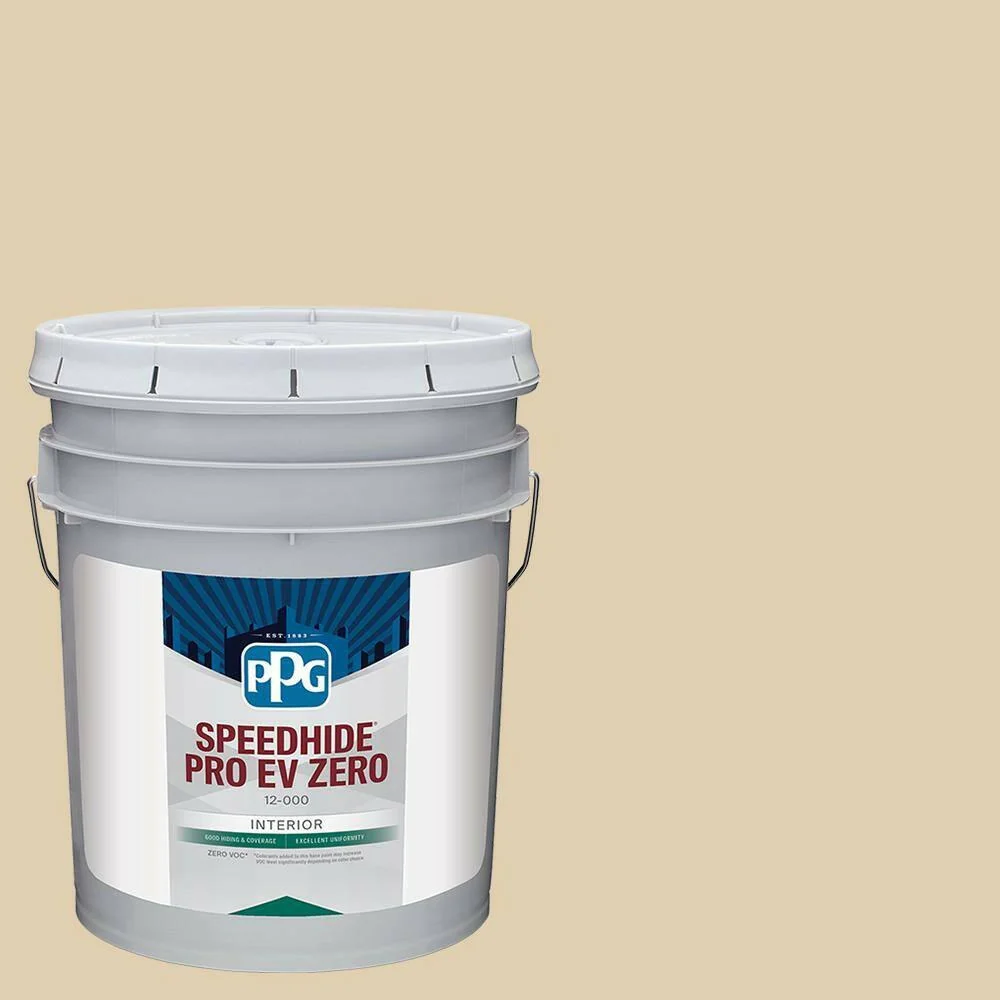 All-season vloeistof Speedhide Pro EV Flat Interior Paint, Almond Cream