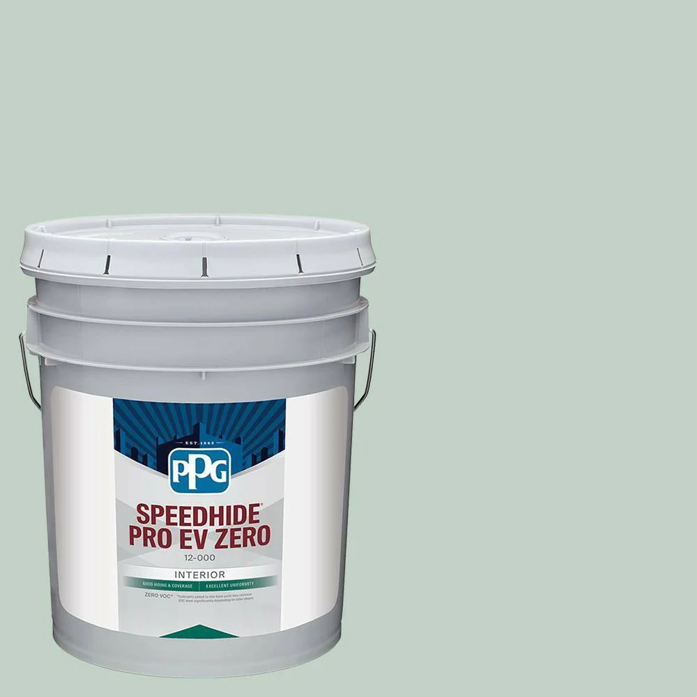 All-season vloeistof Speedhide Pro EV Semigloss Interior Paint, Sneeuwwit Clover