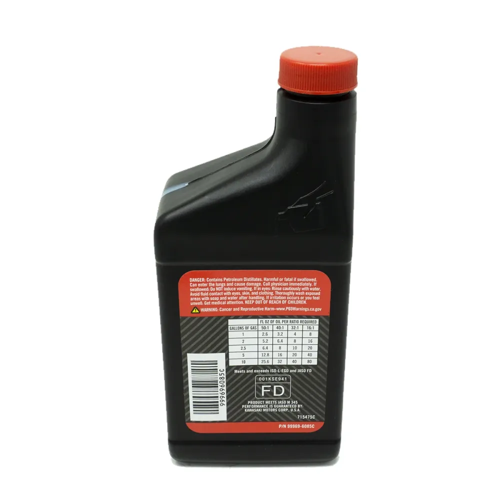 Kawasaki 99969-6085 2-Cycle 5 Gallon Mix Engine Oil 12.8 Oz.