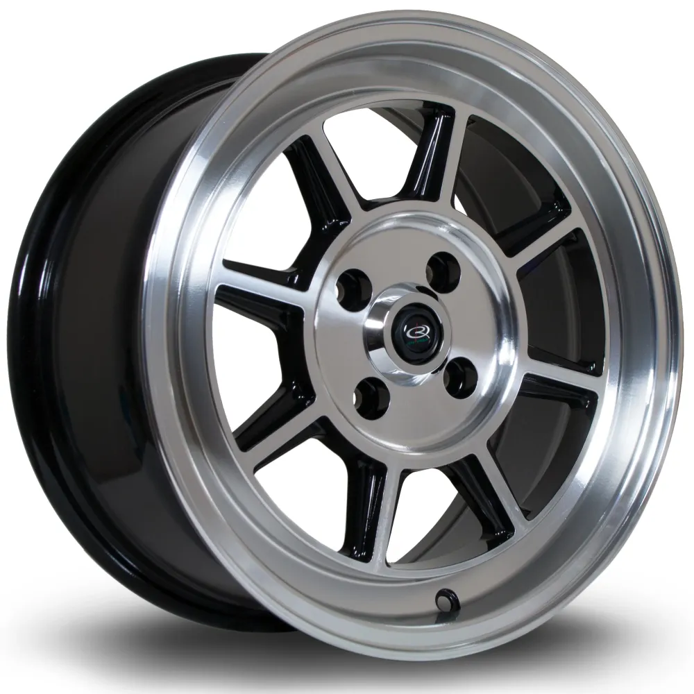 Rota BM8 15x7" 4x100 ET35, Glanzend Silver