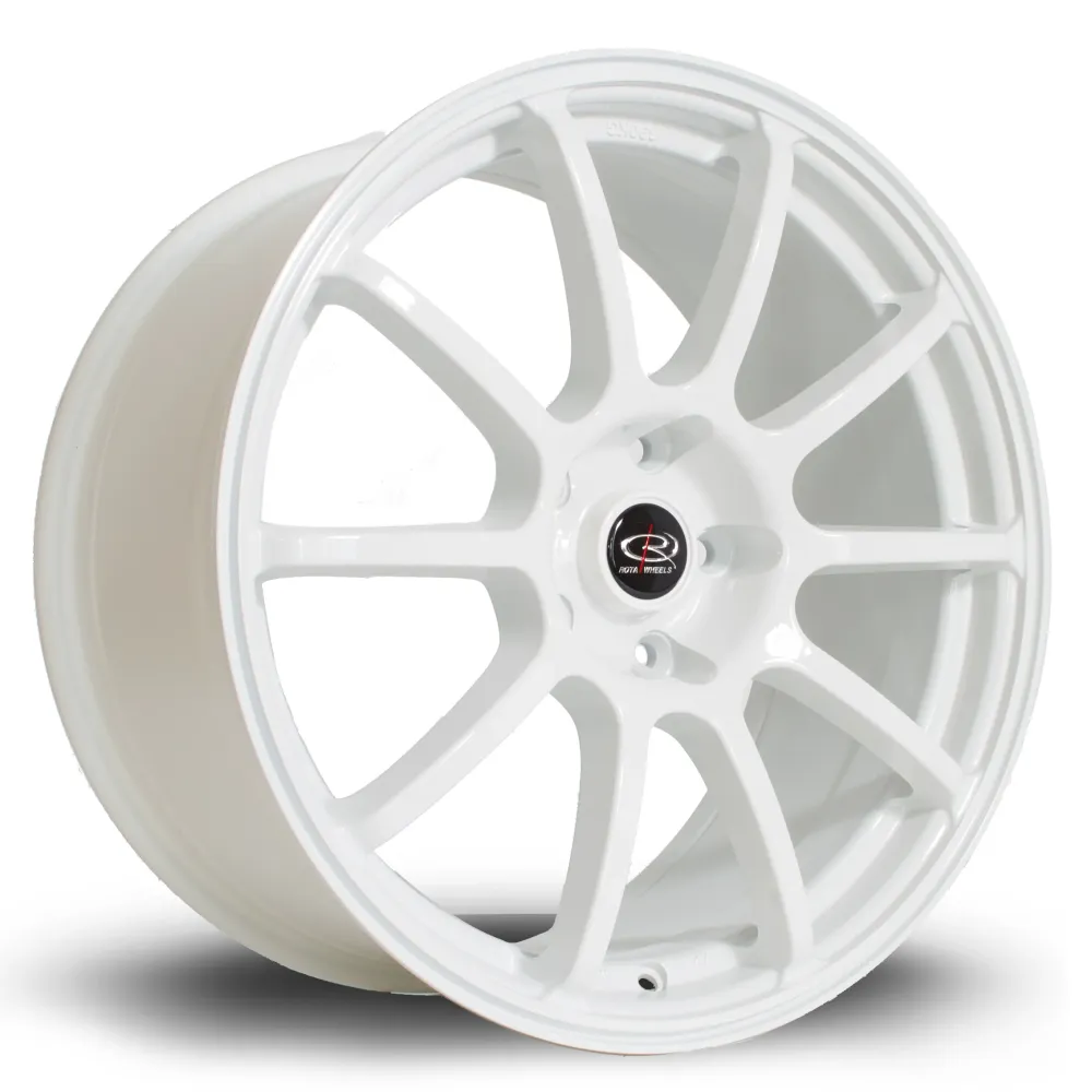 Rota Force 18x8.5" 5x100 ET48, Melkwit
