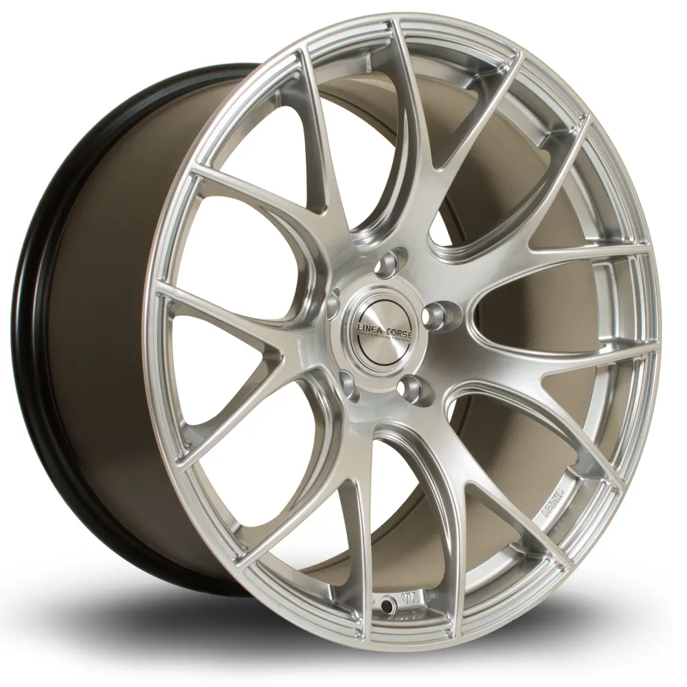 Rota LC818 19x10" 5x100 ET38, Platinagrijs