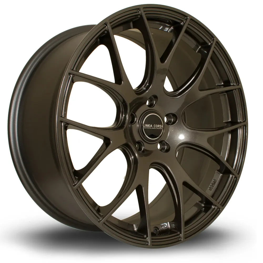 Rota LC818 19x8.5" 5x114.3 ET38, Gunmetal voor gebogen ruiten