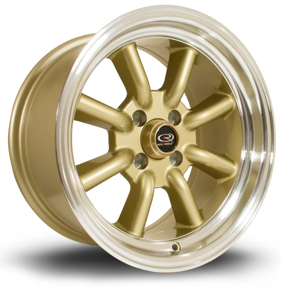 Rota RKR 15x8" 4x100 ET0, Verguld