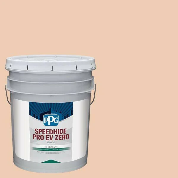 Speedhide Pro EV Flat Interior Paint, Peach Darling met 2 refills