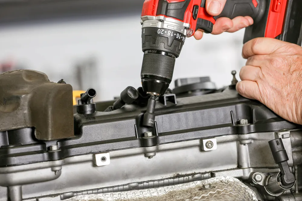 ARES 27102 - 10-Piece SAE and Metric Impact Magnetic Nut Driver Set - Directe Montage