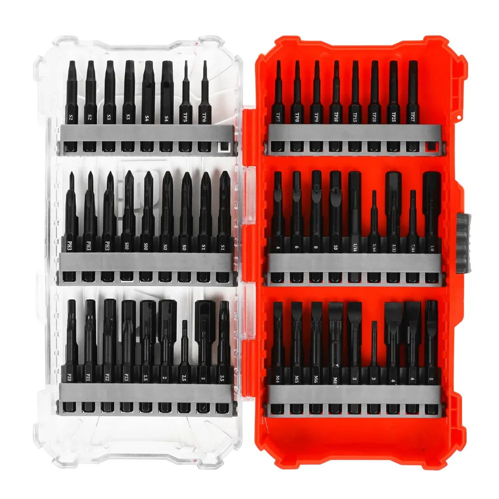 ARES 31017 - 84-Piece Impact Driver Bit Set met 2 refills