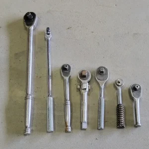 Assorted Ratchet 1/2" & 3/8" Drive, SA12AL, SA38A, 5266, 5249