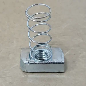 1/2" Strut Nut w/ Spring (Box 76) transparante fles