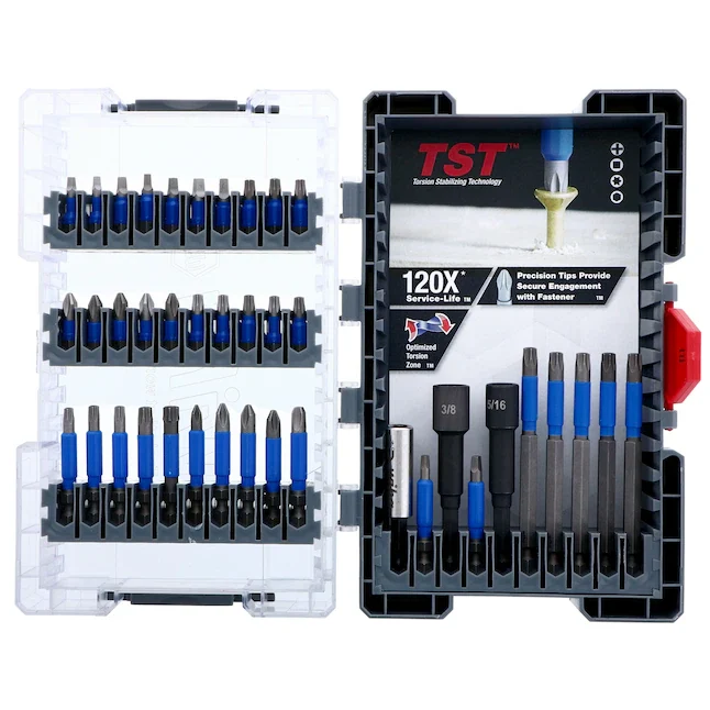 Wiha 1/4- x 1- Impact Driver Bit (40-Piece) voor lange autoritten