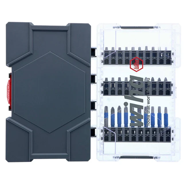 Wiha 1/4- x 1- Impact Driver Bit (40-Piece) voor lange autoritten